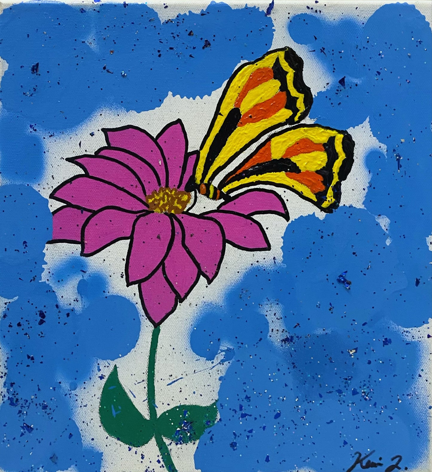 Pink flower
